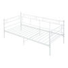 TAGESBETT Granada - Weiß, Metall (90/200cm) - [en.casa]