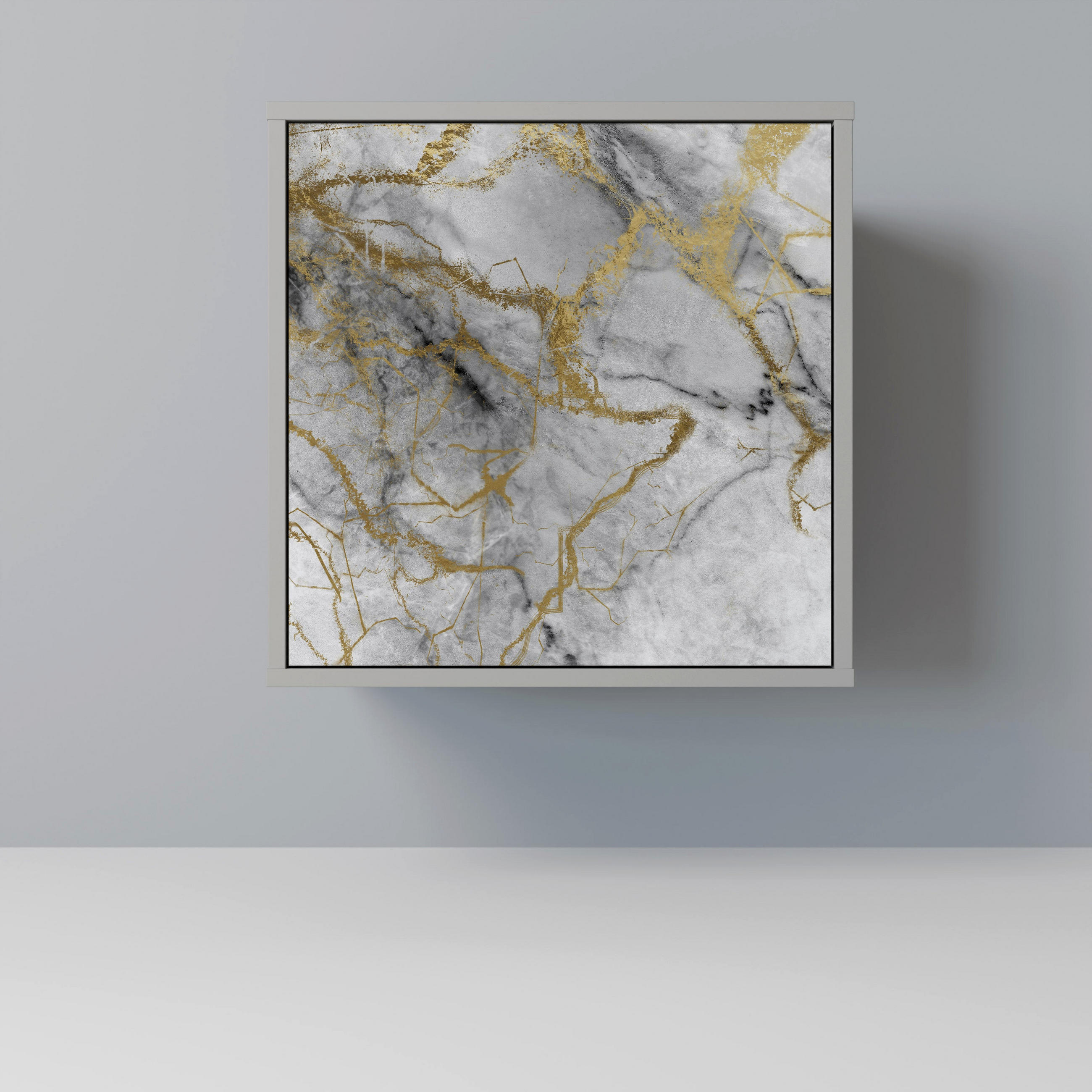 SpaceRebels Sideboard Grau 57.5x57.5x42 cm