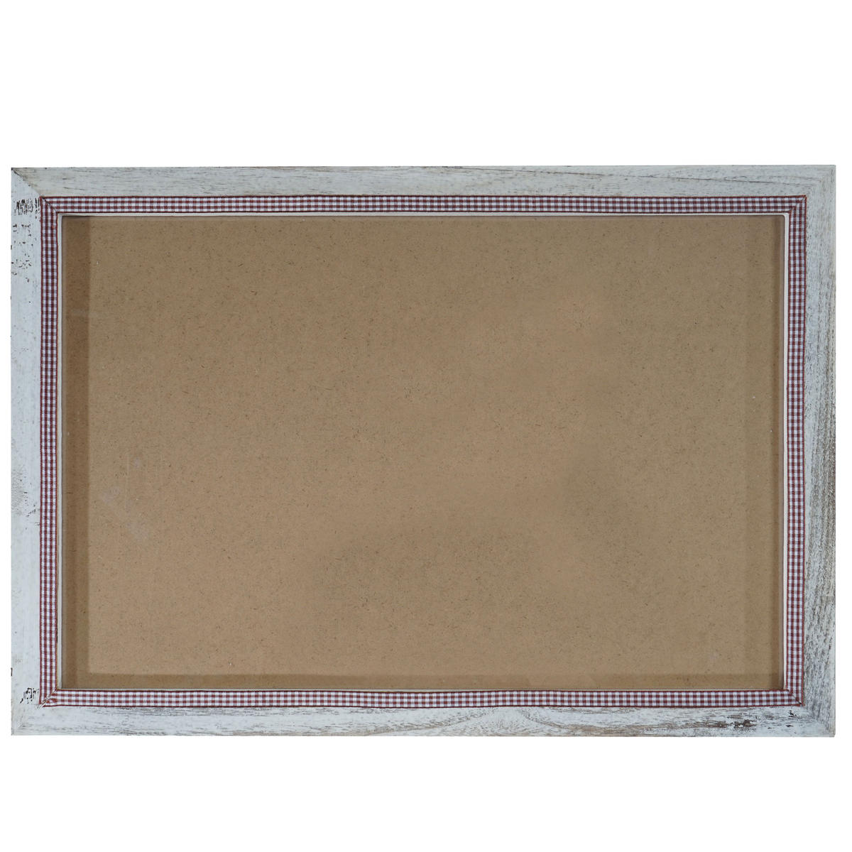 BILDERRAHMEN SHABBY-LOOK rechteckig Kiefer Weiß Dekor - Weiß, Holz (51/36/1cm) - MCW