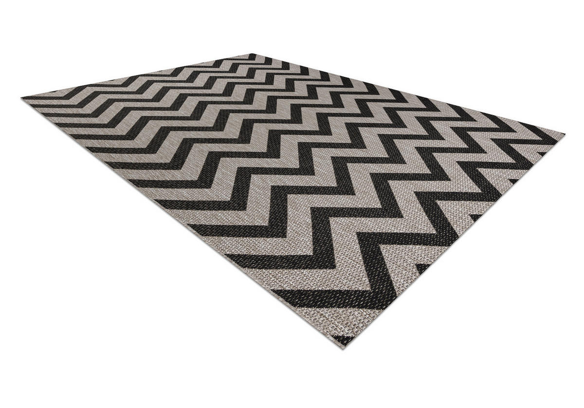 TEPPICH Floorlux 80/150 cm - Grau, Textil (80/150cm) - rugsX
