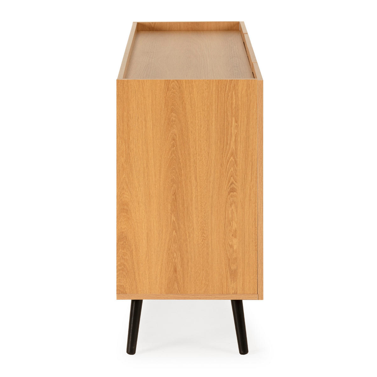 SIDEBOARD Siren 4 türen Eichenfarbe - Honigeiche, Holzwerkstoff (160/76/40cm)