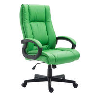 BÜROSTUHL Sportino XL, Kunstleder Grün - Grün, Kunststoff/Textil (66/116/70cm) - TPFLiving
