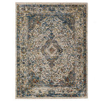 TEPPICH ADUR, im Vintage-Stil, Erdtöne-Bunt, 200 x 300 cm - Multicolor, Textil (200/300cm) - KADIMA DESIGN