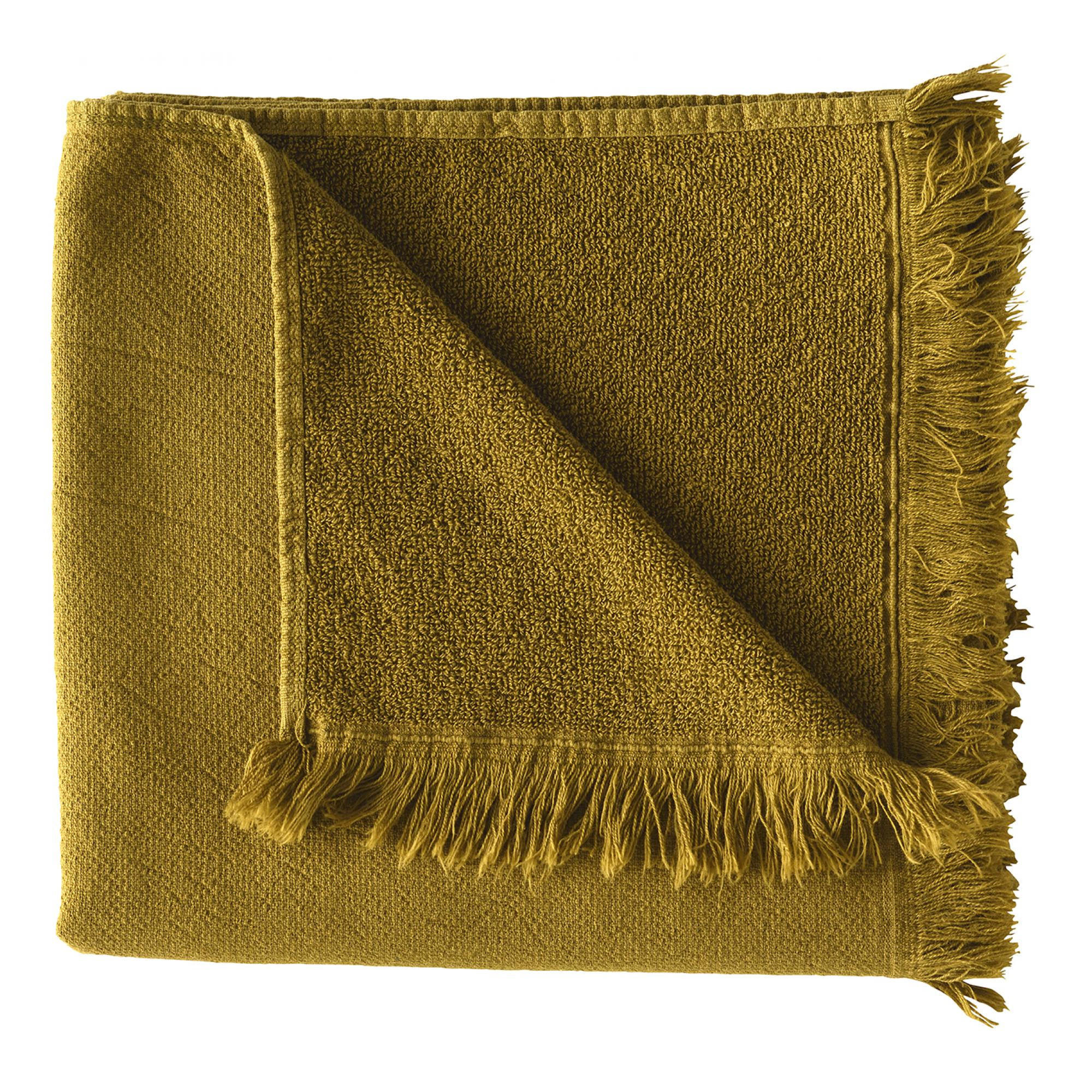 FROTTIERHANDTUCH Luna nüsse 50 x 100 cm - Braun, Textil (100/50cm)