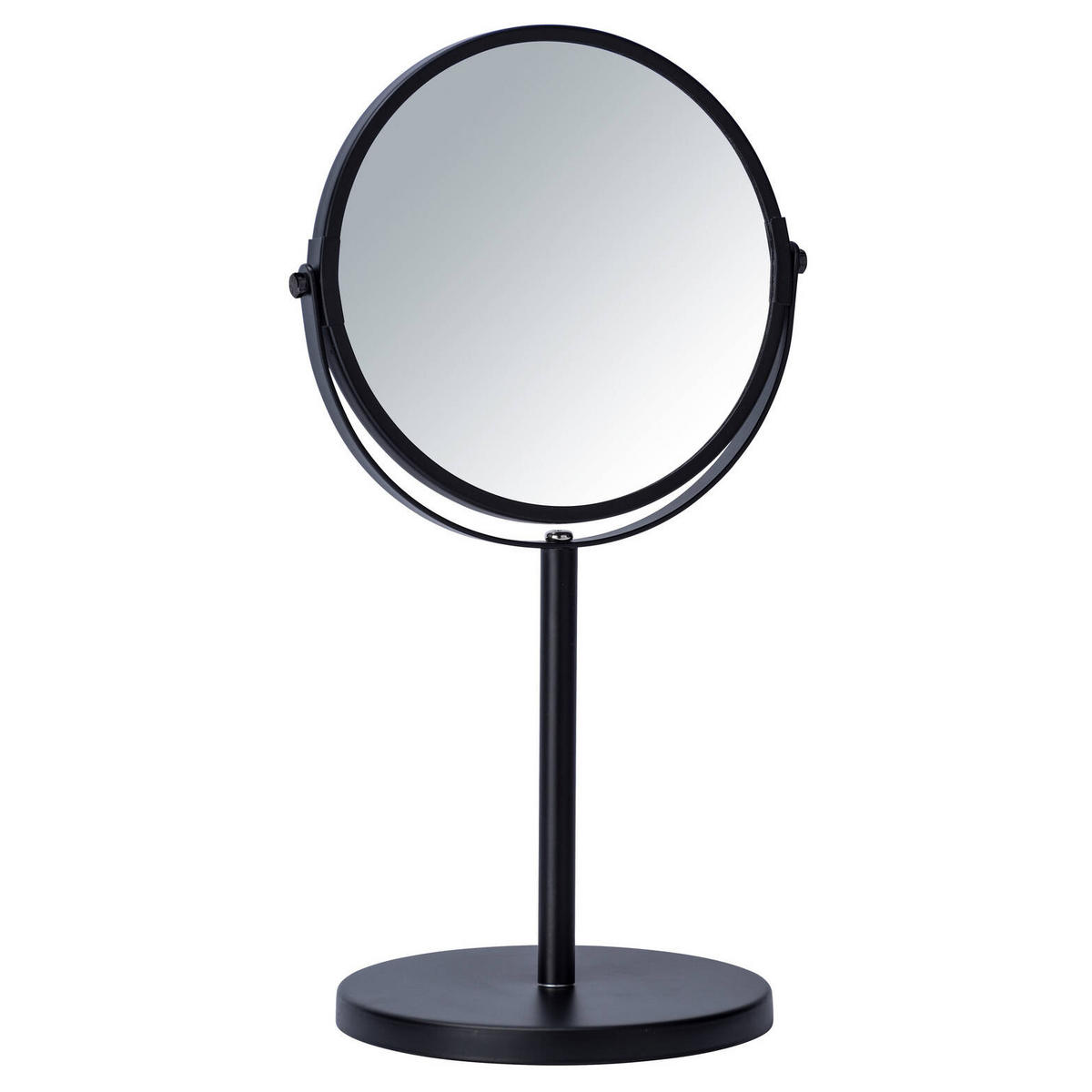 KOSMETIKSPIEGEL Assisi 18,5/15/35 cm - Schwarz, Metall (15/35/18.5cm) - Wenko