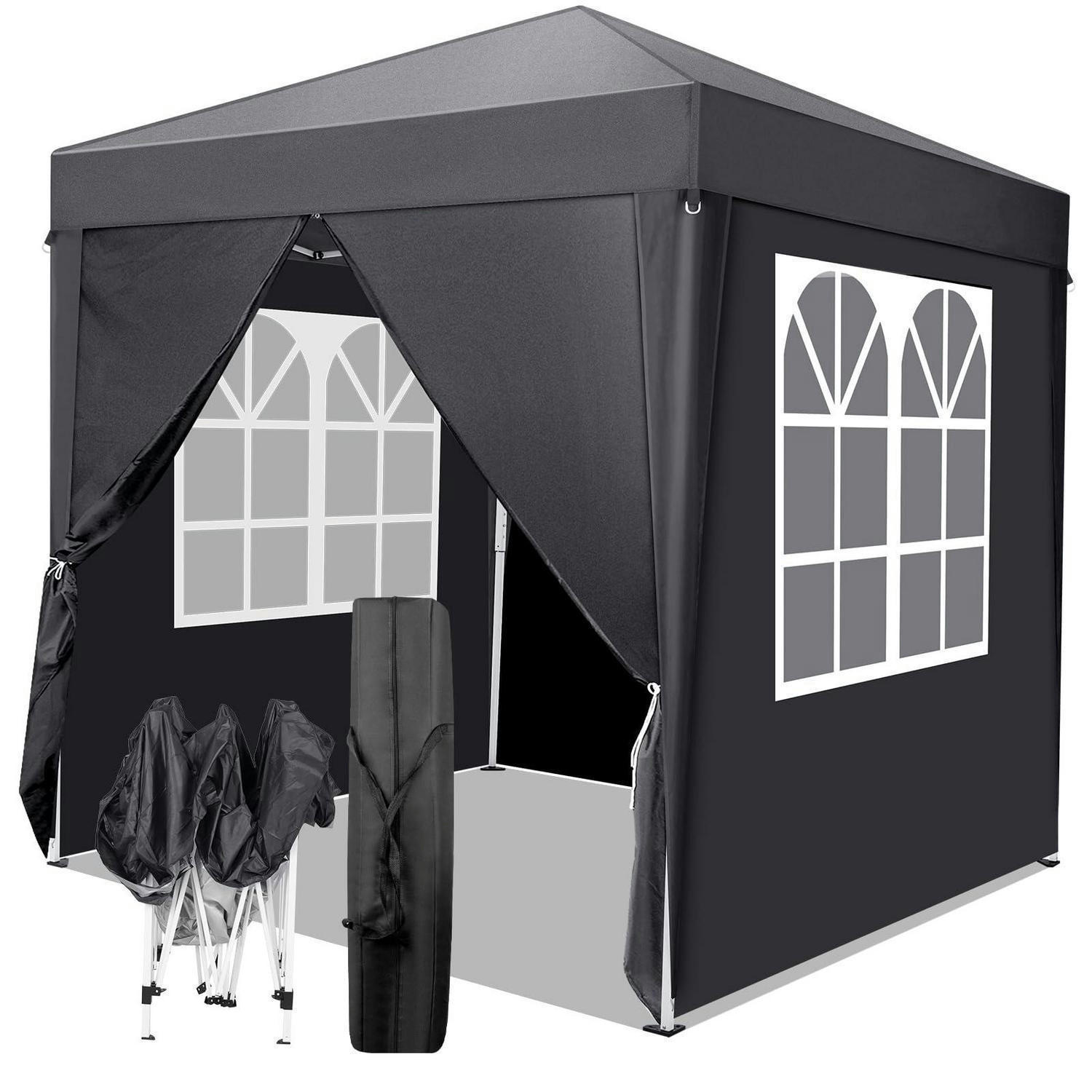 XXXLutz Faltpavillon Schwarz 200x245x200 cm