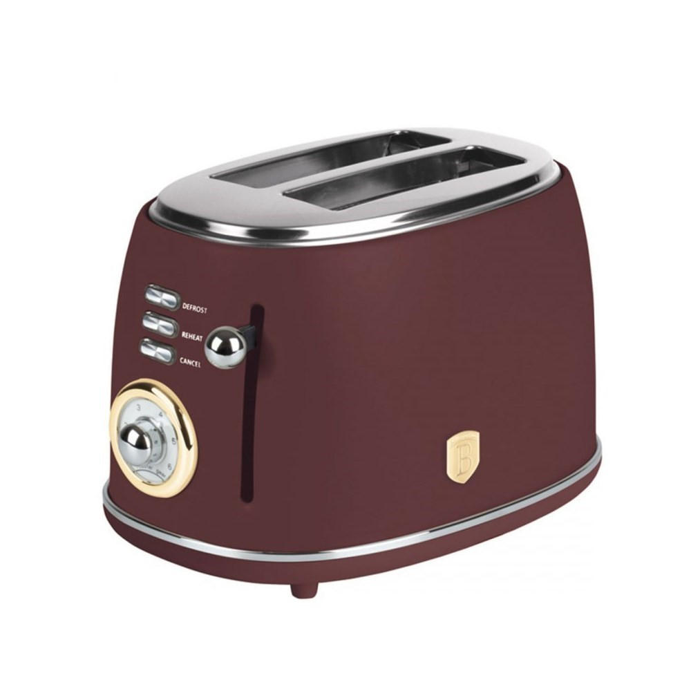 TOASTER Burgunderrot 30/15/20 cm BH9520 - Bordeaux, Kunststoff (15/20/30cm) - Berlinger Haus
