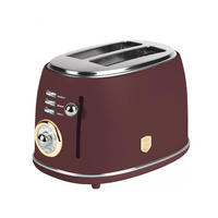 TOASTER Burgunderrot 30/15/20 cm BH9520 - Bordeaux, Kunststoff (15/20/30cm) - Berlinger Haus