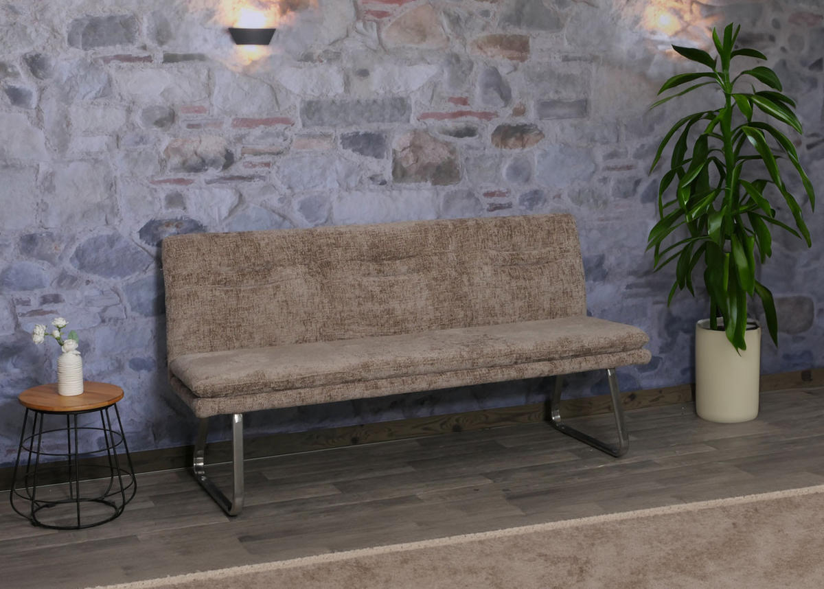 SITZBANK Braun - Braun, Textil (180/93/58cm) - MCW