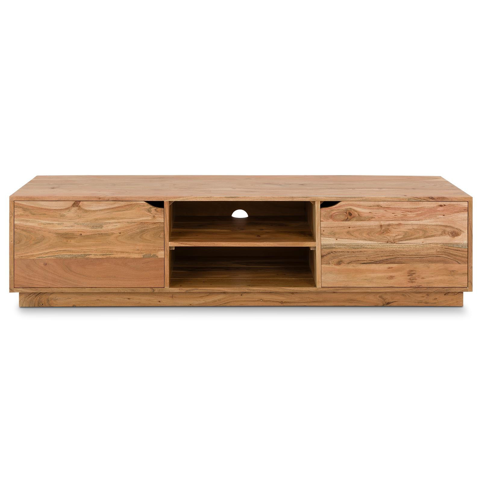 LOWBOARD UMA natur - Naturfarben, Holz (160/40/40cm) - IDIMEX
