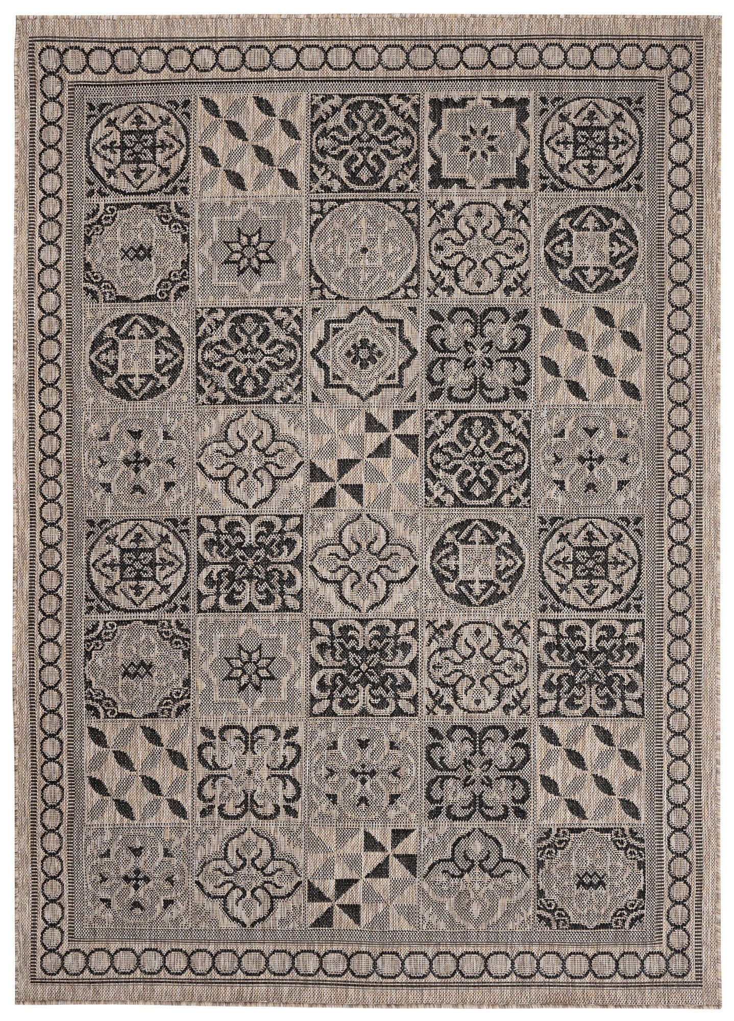 Tapiso Teppich Braun 120x170 cm