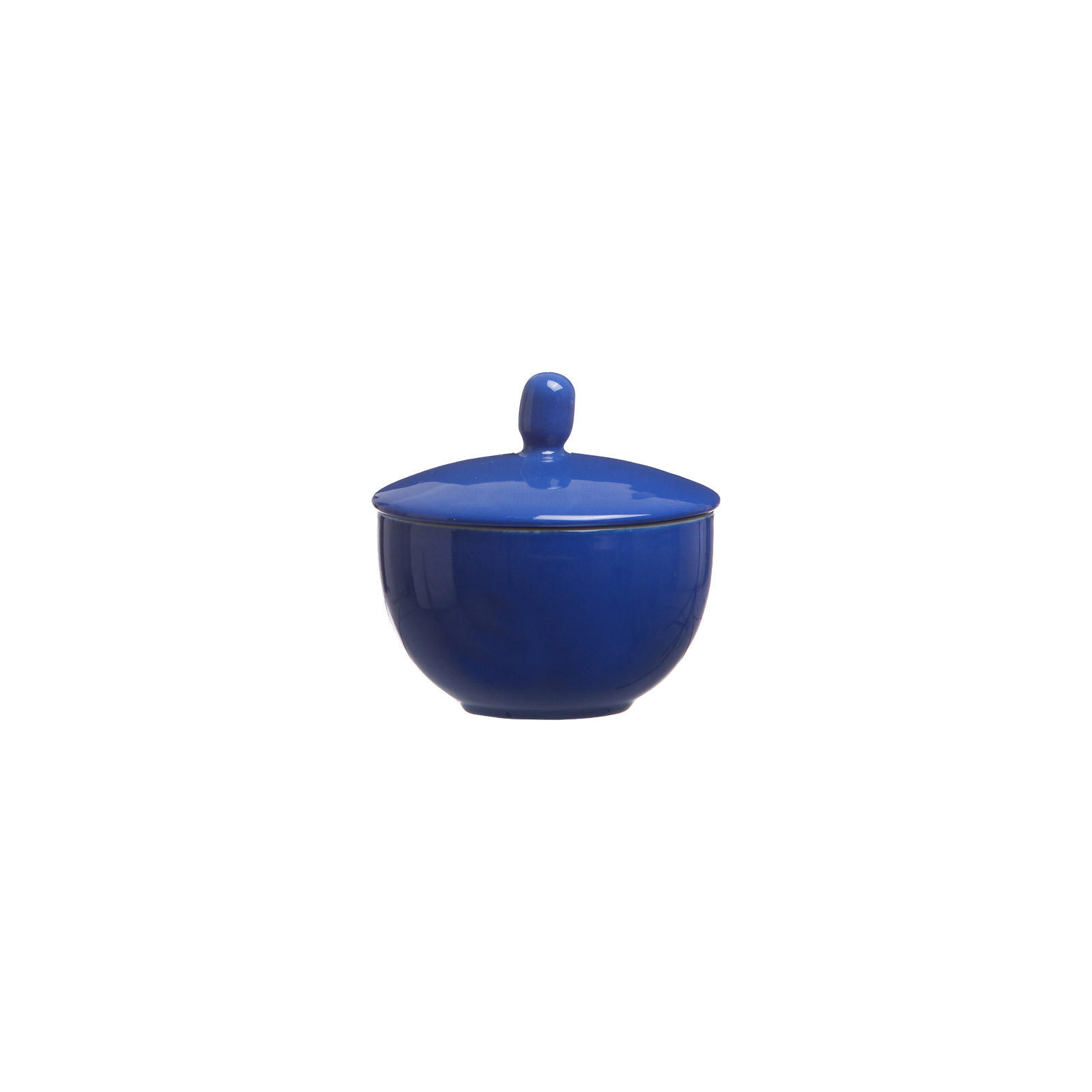 ZUCKERDOSE Doppio Indigo Blau ø 9 cm - Blau, Keramik (9/7cm) - Ritzenhoff Breker