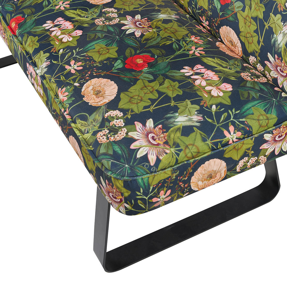 SITZBANK EMILIA - Multicolor, Metall (140/88/65cm) - DUBI Möbel