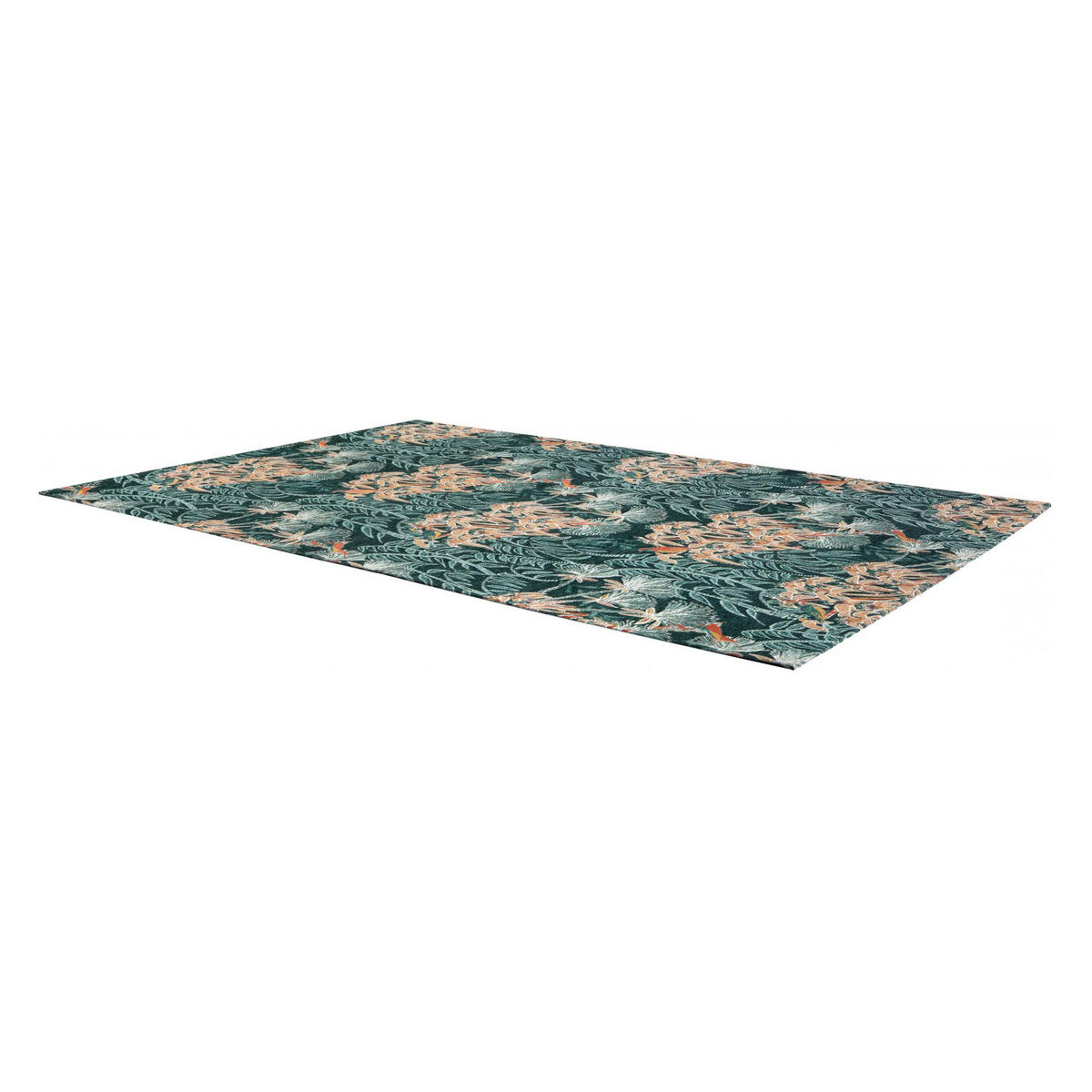TEPPICH Nona prusse 155 x 230 x 1 cm - Blau, Textil (155/230cm) - Vivaraise