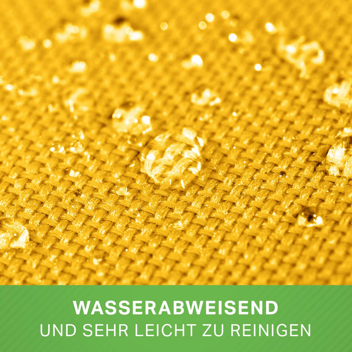 XXL-SITZSACK + Pouf 2er Set - 140x180cm - Gelb, Textil (140/25/180cm) - Green Bean