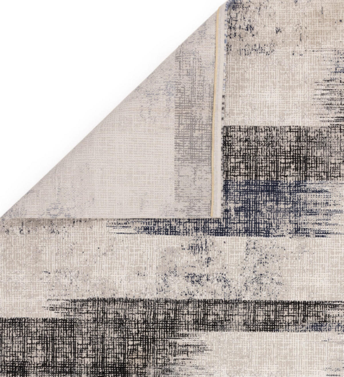 TEPPICH modern Wohn-/Schlafzimmer ZUKA LINES Blau 120 x 170 cm - Blau, Textil (120/170cm) - Novatrend