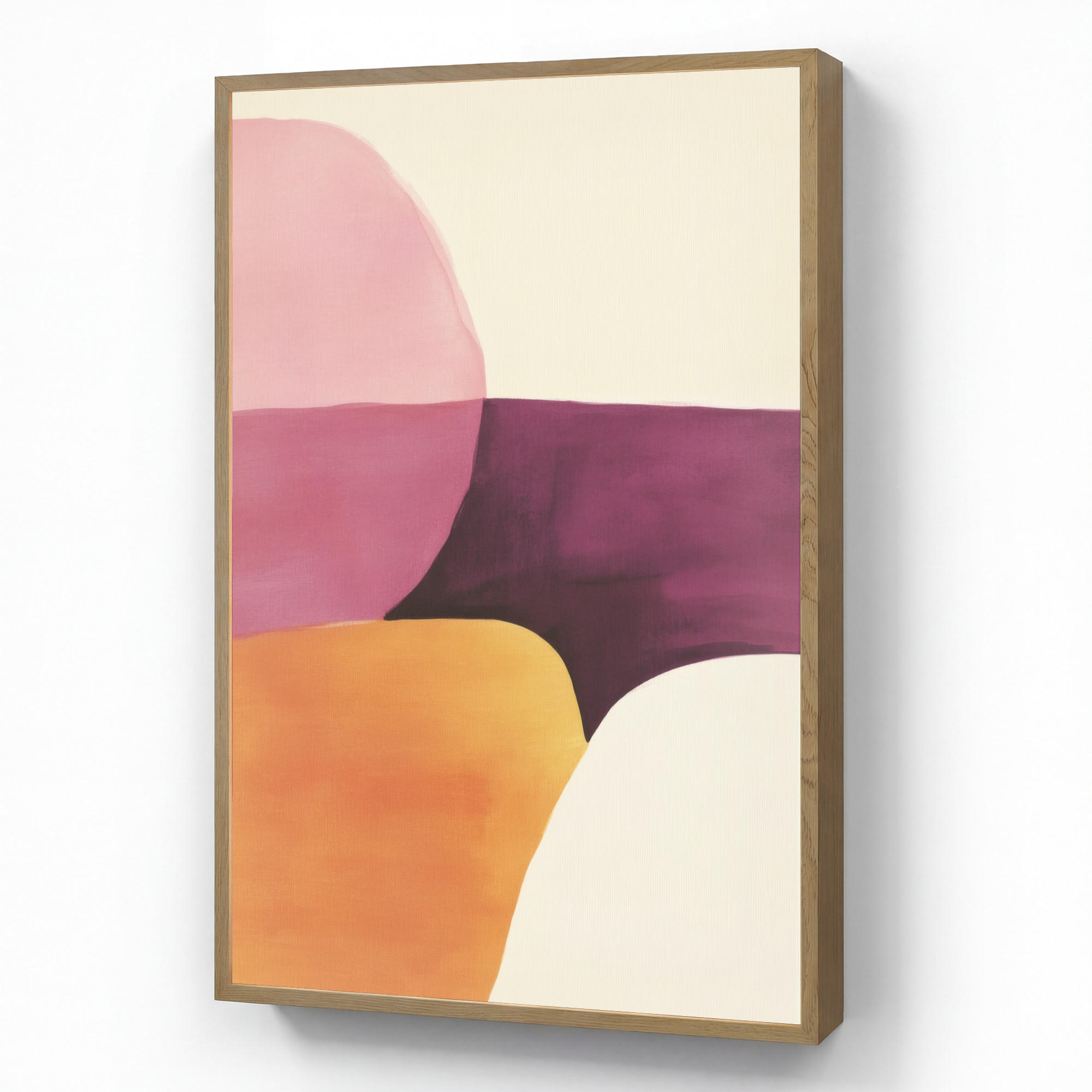 OnlyWow NÁSTĚNNÁ LAMPA S AKUMULÁTOREM Tvary - abstraktní - barevné 70x100 cm