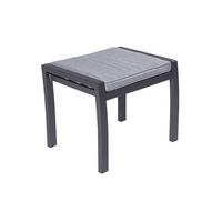 GARTENHOCKER Burundi 46x60x51 cm, Metall, Anthrazit - Anthrazit, Metall (60/46/51cm) - dasmöbelwerk