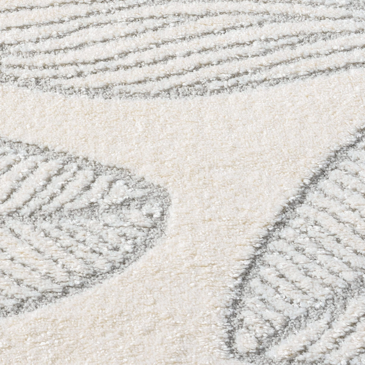 KURZFLOR-TEPPICH Lounge 0629 Grau 200x290 cm - Grau, Textil (200/290cm) - carpet city