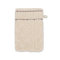 WASCHHANDSCHUH COSY KNITS - Kaschmir/Naturfarben, Textil (20/15cm) - MÖVE