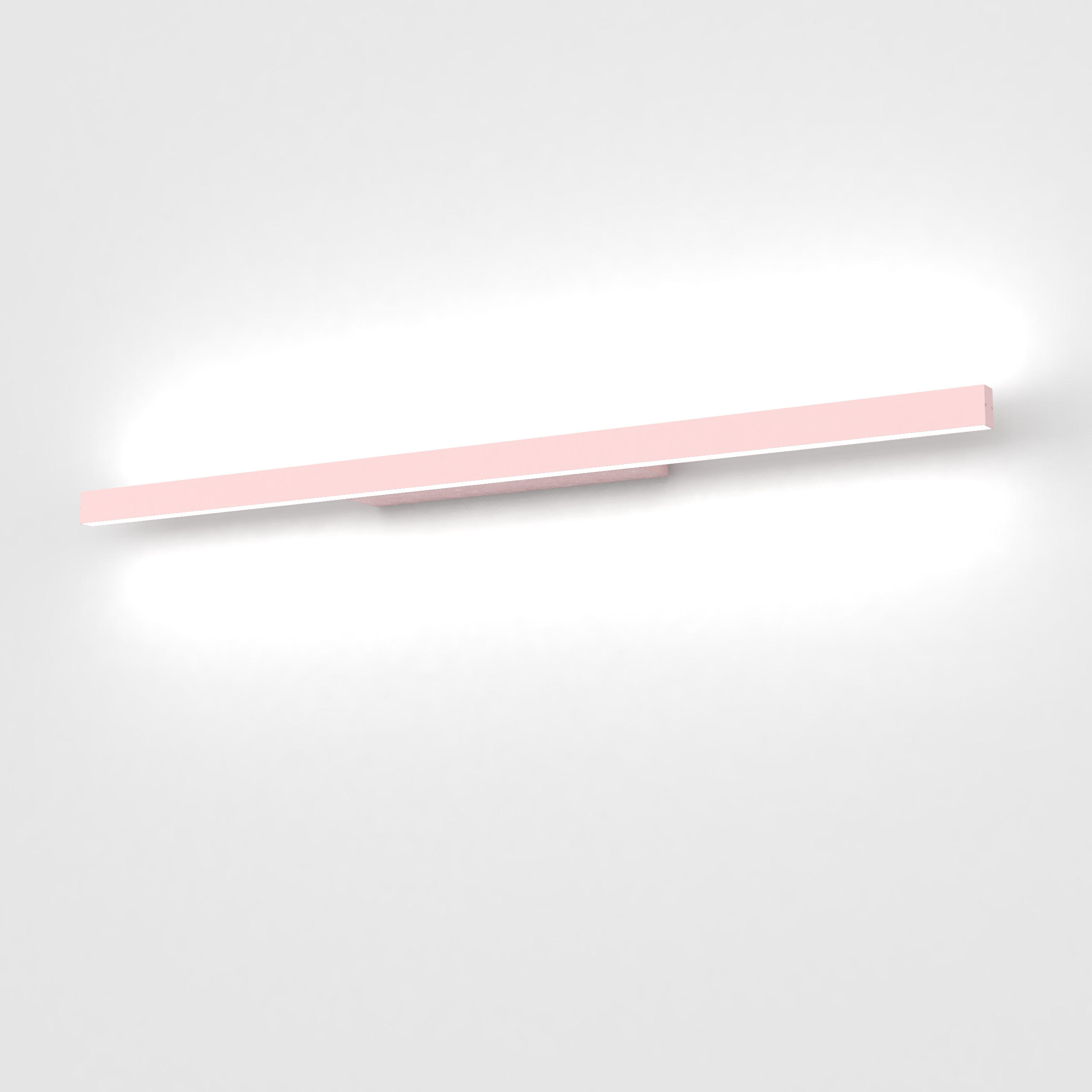 LED-WANDLEUCHTE - Pink, Metall (90/3.1/7cm) - Lumicom