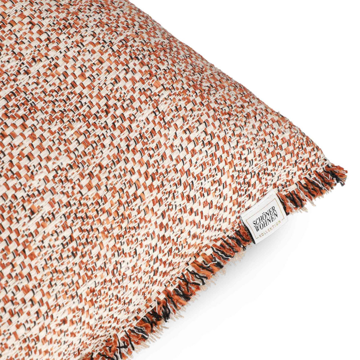 ZIERKISSENHÜLLE VOYAGE - Orange, Textil (58/38cm) - Schöner Wohnen