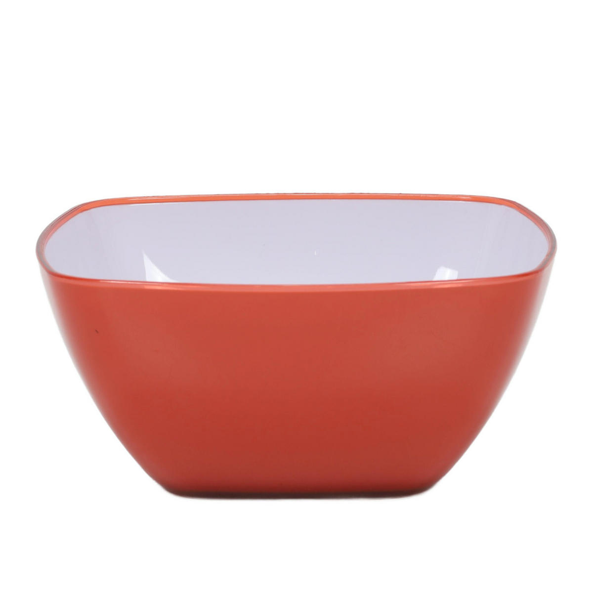 SALATSCHÜSSEL Nomad Orange 1,5 l 19/19/9 cm - Orange, Kunststoff (19/9/19cm) - 5five Simply Smart