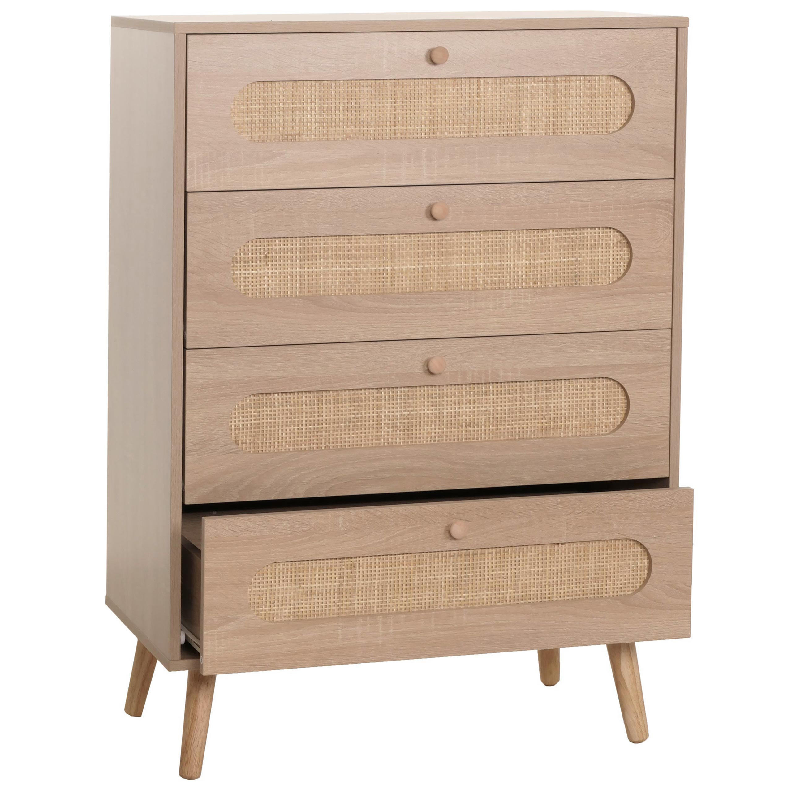 KOMMODE Braun - Braun, Holz (71/101/42cm) - MCW