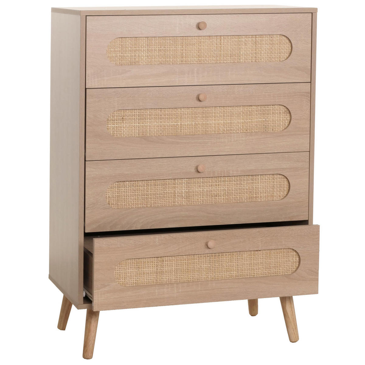 KOMMODE Braun - Braun, Holz (71/101/42cm) - MCW