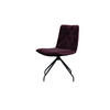 DREHSTUHL NEW CHARME Violett Velvet - Violett, Textil (52/87/66cm) - KAWOLA