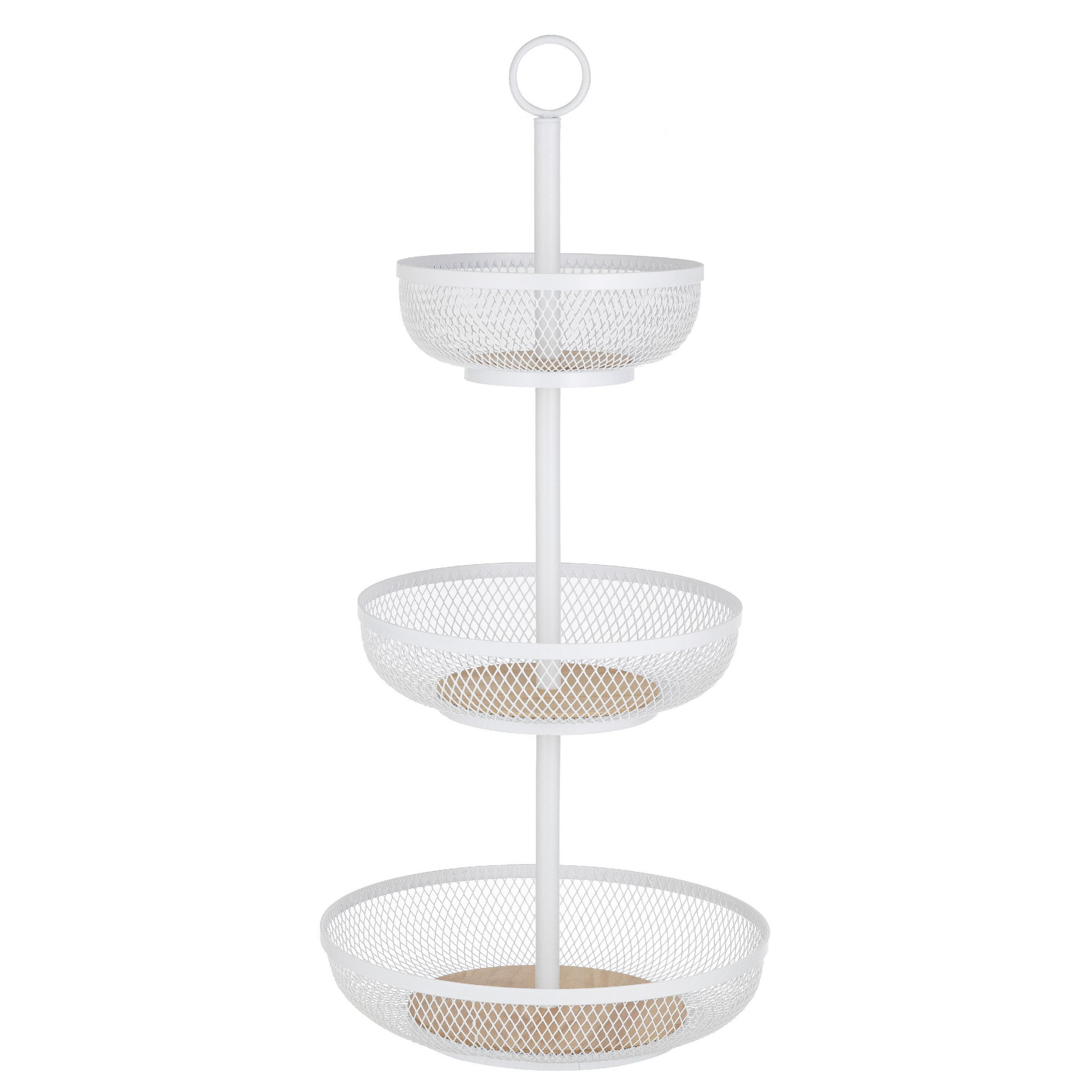 Ladelle Etageren Weiß 54 cm