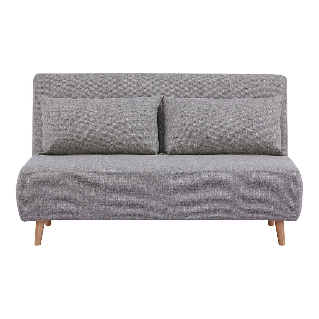 SCHLAFSOFA, Marlow, Grau, Polyester, 140 x 88 x 82 cm - Grau, Textil (140/82/88cm) - ebuy24