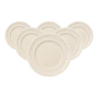 BROTTELLER Manoir weiß ø 17,4 cm 6er Set - Weiß, Keramik (17.4cm) - Villeroy & Boch