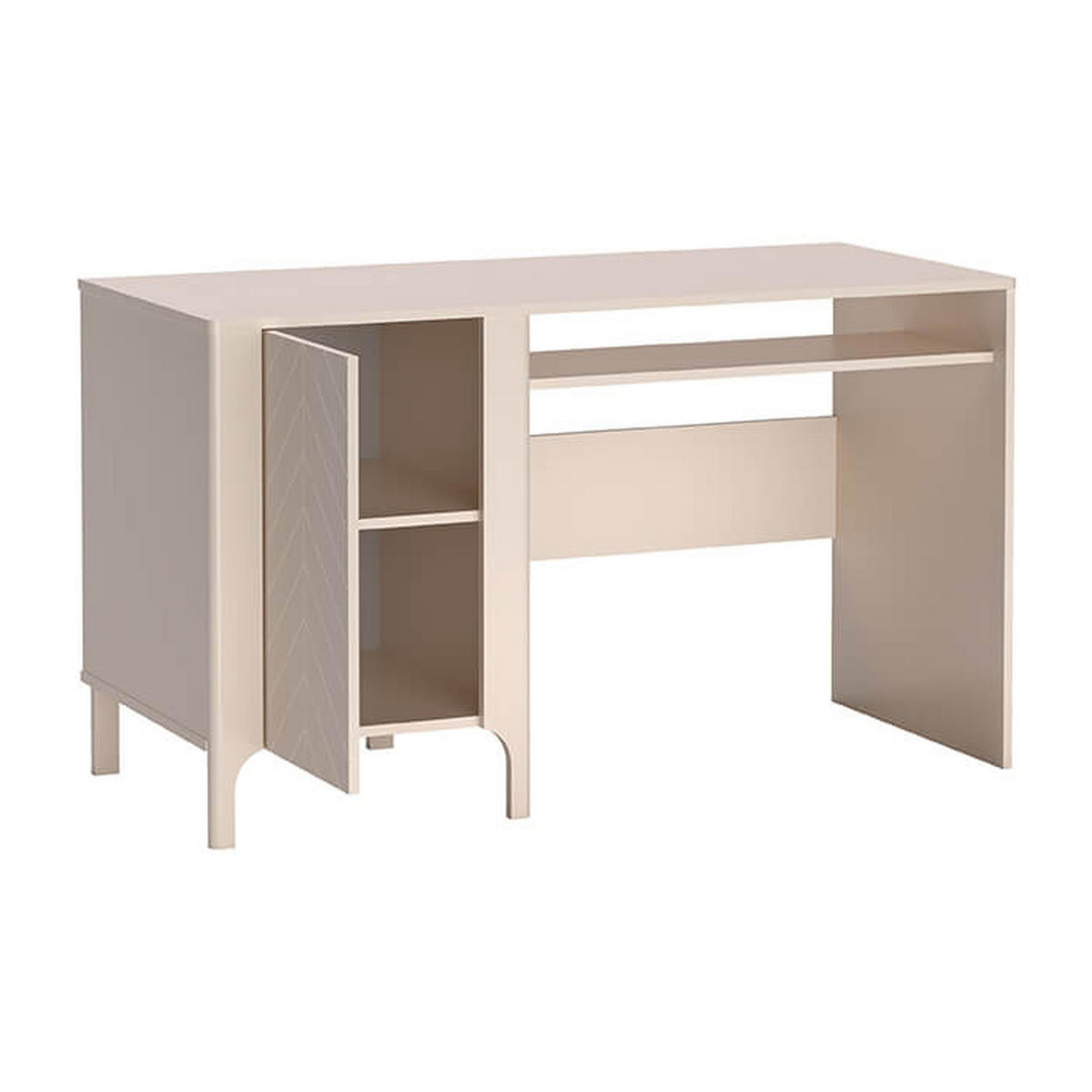 SCHREIBTISCH Malumi MM-9 135 x 60 x 77,5 cm Kaschmir - Kaschmir, Holzwerkstoff (60/135/77.5cm) - Koseto