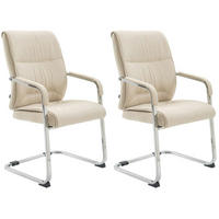 SCHWINGSTUHL 2er Set Stoff creme - Creme, Textil/Metall (58/102/65cm) - CLP