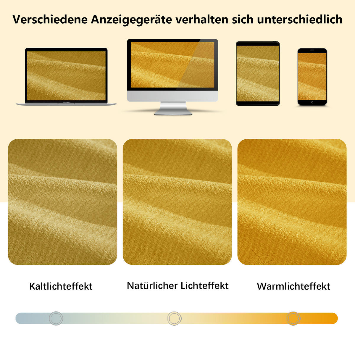 SOFA 334/97/68 cm in Gelb aus Chenille mit hoher Belastbarkeit - Gelb, Textil (97/68/334cm) - Flora Grace