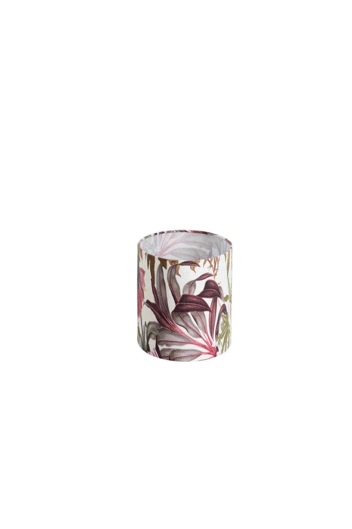 LAMPENSCHIRM Isadore Weiß 45/21/22 cm - Weiß, Textil (45/21/22cm) - Light & Living