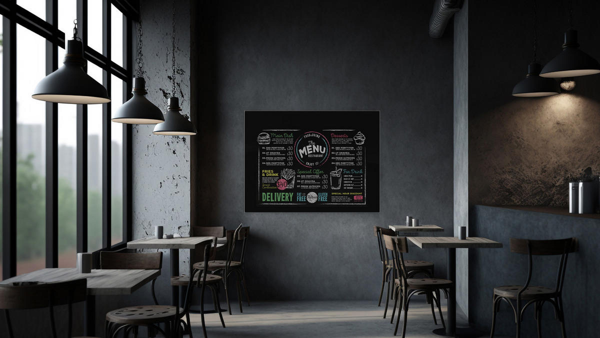 GLASBOARD Schwarz 120x90cm - Schwarz, Glas (120/90/0.7cm) - ALLboards