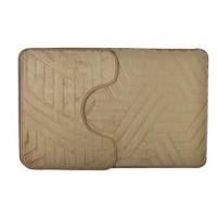 BADTEPPICH Zac Beige 80/50/2 cm Textilien - Beige, Textil (50/80cm) - Mondex