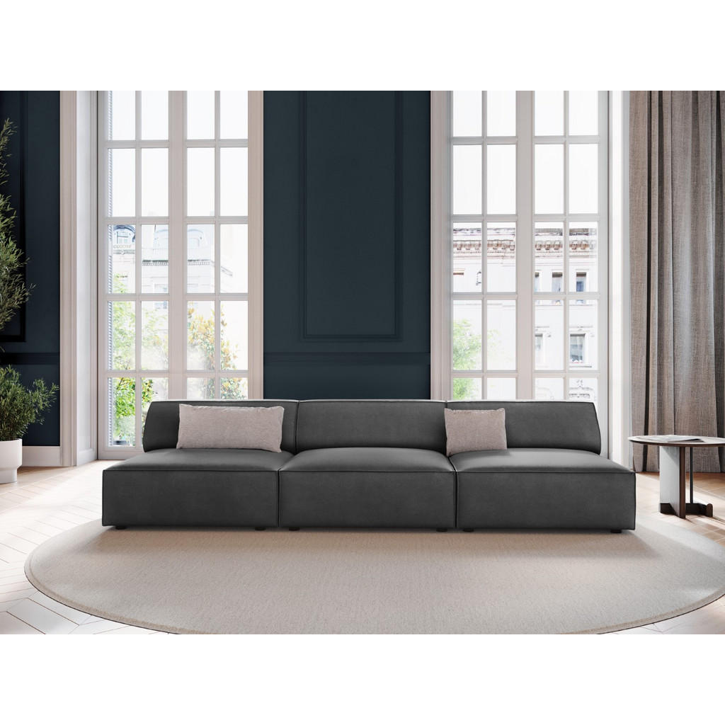 Thumbnail - Micadoni Sofa, Grau, Textil, 3-Sitzer, 240x70x102 cm, Hergestellt in Europa, Oeko-Tex®, Wohnzimmer, Sofas & Couches, Sof...