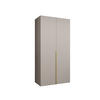 DREHTÜRENSCHRANK 202/100/52 2-türig - Kaschmir/Goldfarben, Holz (100/202/52cm) - Abiks Möbel