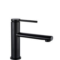 WASCHBECKENARMATUR Rea Oval Black Low - Schwarz, Metall (5/18/18cm) - REA