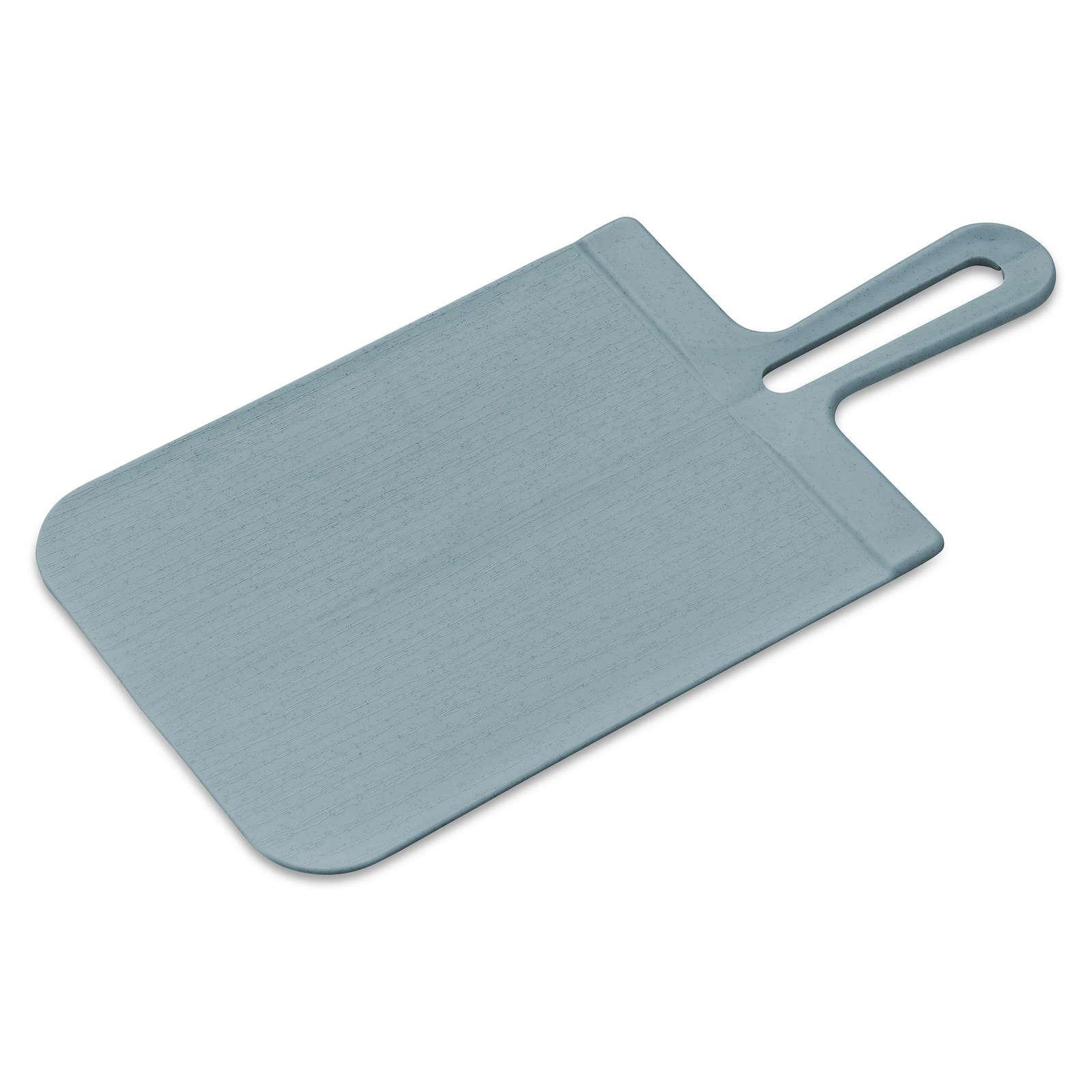 SCHNEIDEBRETT Snap 33,1/16,6/0,5 cm - Blau, Kunststoff (16.6/33.1cm) - KOZIOL