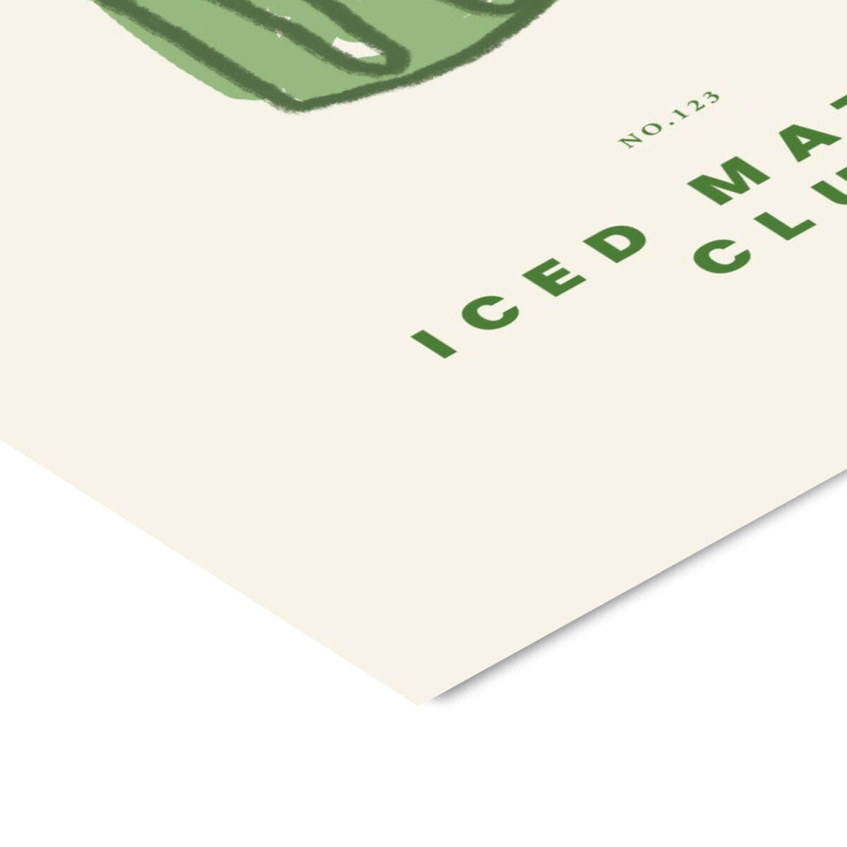 POSTER Affordable Art Prints - Chilled Green Elixir - Grün, Papier (30/40/0.1cm) - Poster&Frame