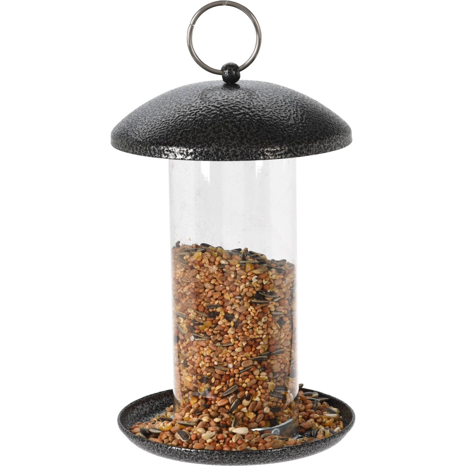 VOGELFUTTERSPENDER 20 cm - Schwarz, Kunststoff (13/20/13cm)
