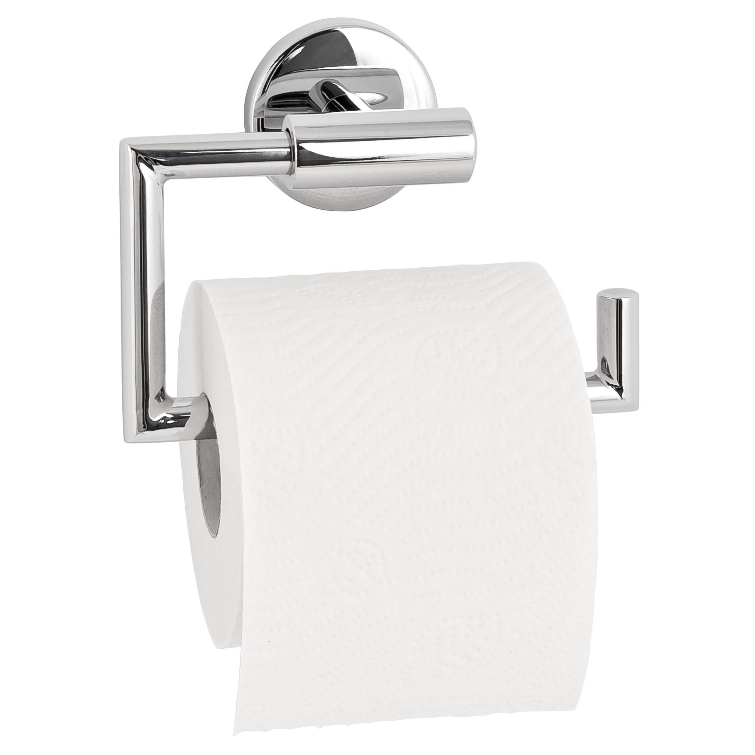 TOILETTENPAPIERHALTER LUCENTE, Edelstahl verchromt - Chromfarben, Metall (15.5/11/6cm) - bremermann
