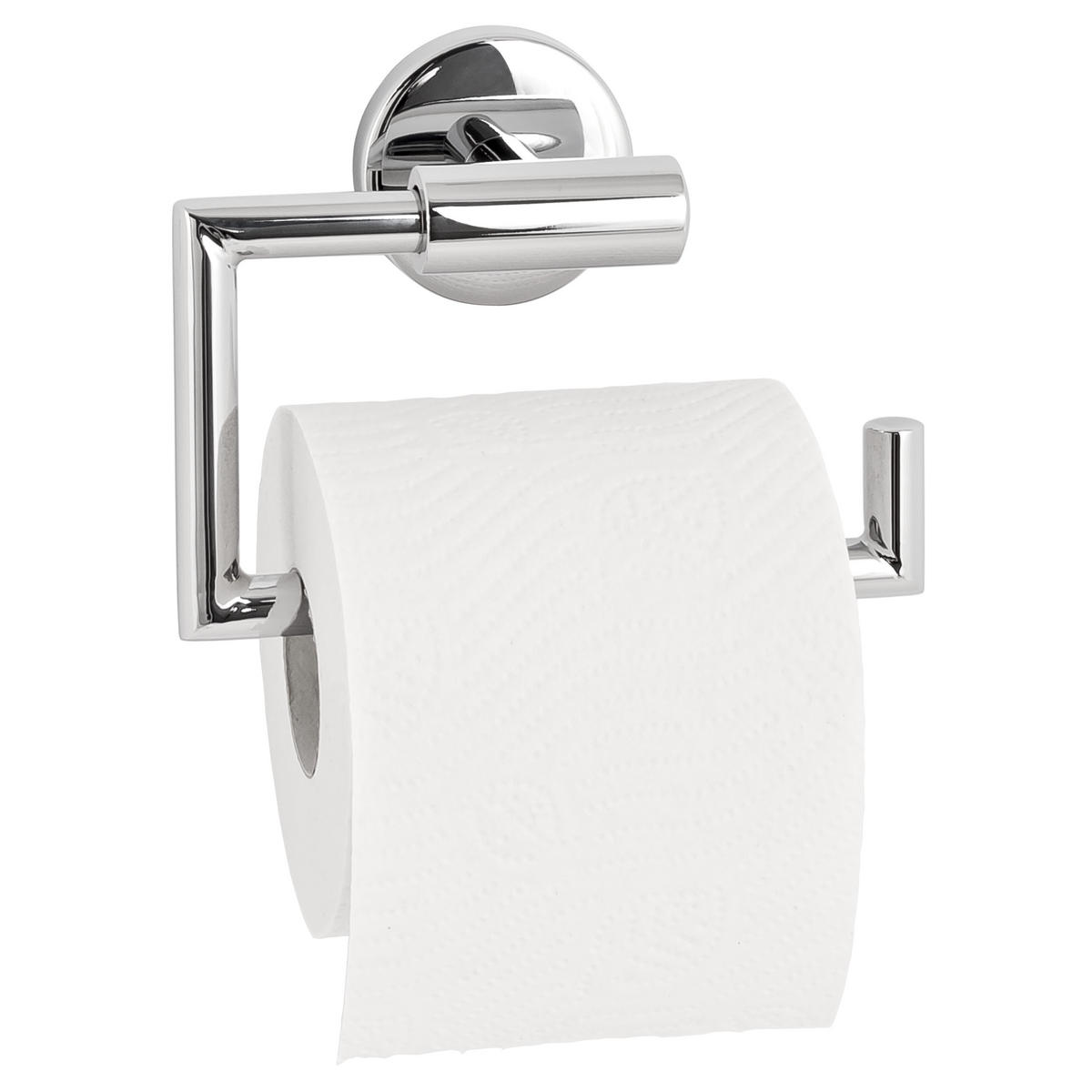 TOILETTENPAPIERHALTER LUCENTE, Edelstahl verchromt - Chromfarben, Metall (15.5/11/6cm) - bremermann
