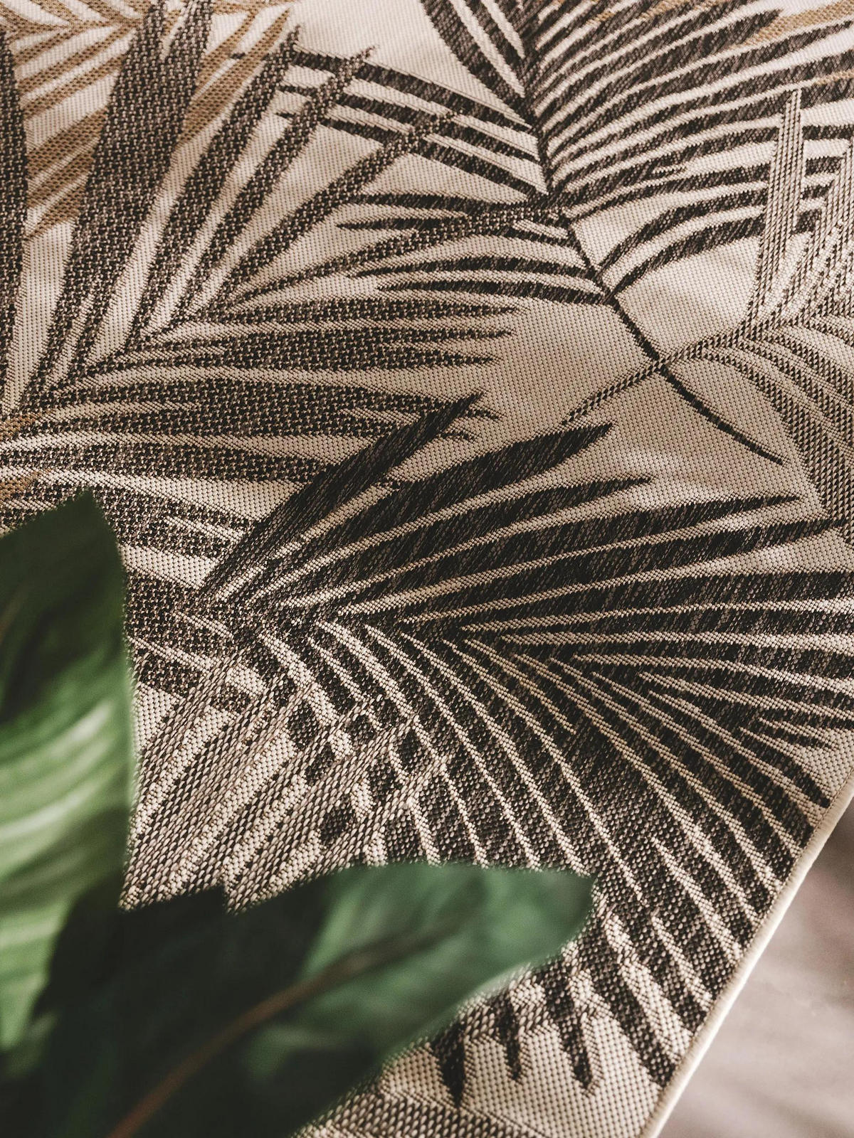 OUTDOORTEPPICH Cleo Schwarz 160x230 cm - Schwarz, Textil (160/230cm) - benuta Nest