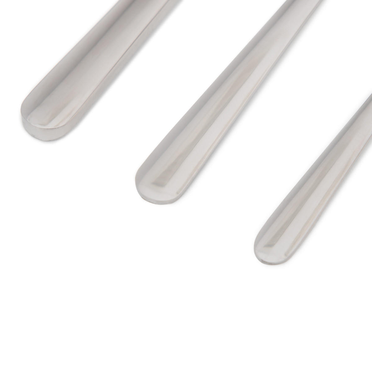 BESTECKSET Lugano Silber 24-tlg. - Silberfarben, Metall - Homla