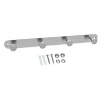 GARDEROBENLEISTE 30/2.55/2.55 cm - Silberfarben, Metall (2.55/2.55/30cm) - Intirilife